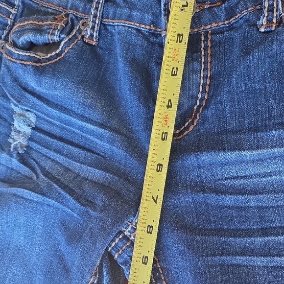 Rue21 Distressed Blue Boot Cut Jeans - Picture 14 of 16